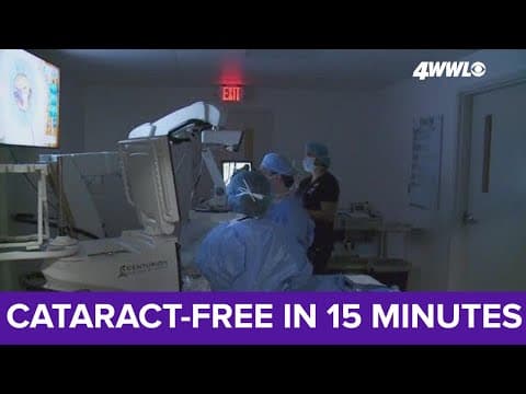 15-minute procedure can help take care of your cataracts