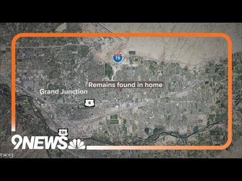 Police investigate human remains found inside home