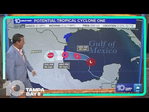 Tracking the Tropics: Potential Tropical Cyclone One expected to make landfall Thursday morning