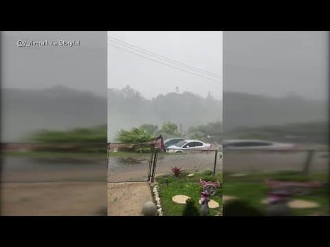 New video shows damages of Hurricane Ernesto