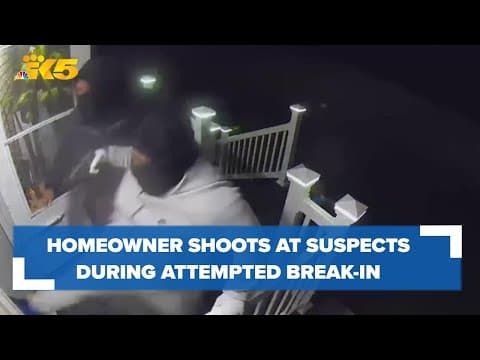 Homeowner shoots at suspects during attempted Auburn break-in