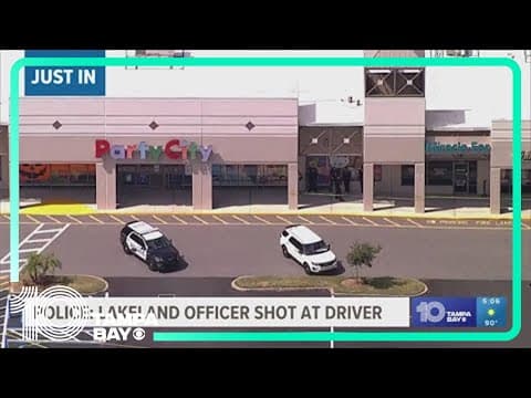 Lakeland officer shoots at driver accused of ramming into police vehicles, officials say