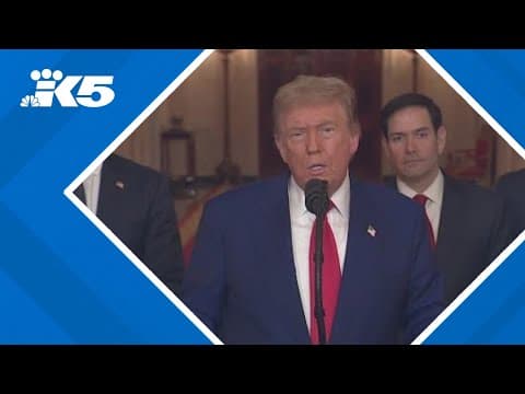 Trump says Iran, Israel to have a phased-in ceasefire over 24 hours