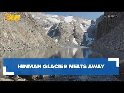 Hinman Glacier melts away