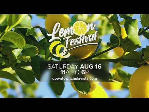 28th Annual Chula Vista Lemon Festival | History of the event and what's new this year