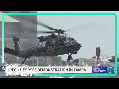 'Battle of the Bay' brought explosive military demonstration to downtown Tampa
