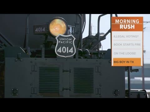 Big Boy is coming to Texas, the world's biggest steam train