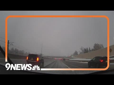 Checking on road conditions ahead of Friday evening snowstorm