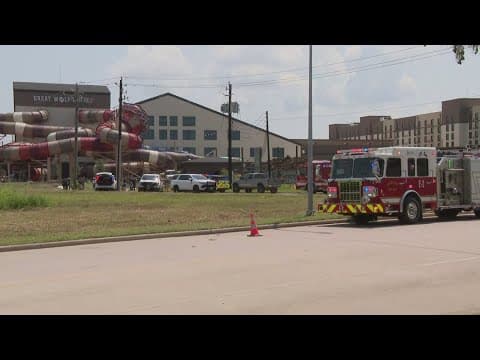 Emergency crews respond to Great Wolf Lodge in Webster, Texas