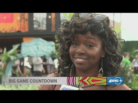 Fans celebrate, mingle in the streets 2 days ahead of the Super Bowl