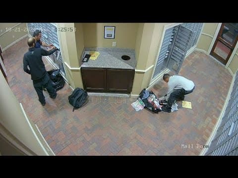 Video captures three men rummaging through mailboxes in Cinco Ranch