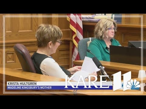 Mother of Madeline Kingsbury delivers emotional impact statement at Fravel sentencing