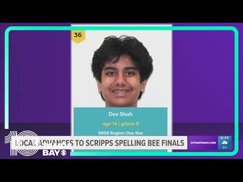 Largo teen advances to Scripps National Spelling Bee finals