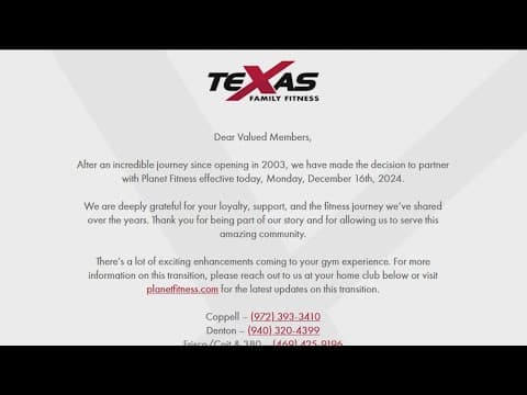Planet Fitness acquires Texas Family Fitness