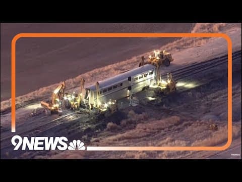 Amtrak California Zephyr train derails in Colorado