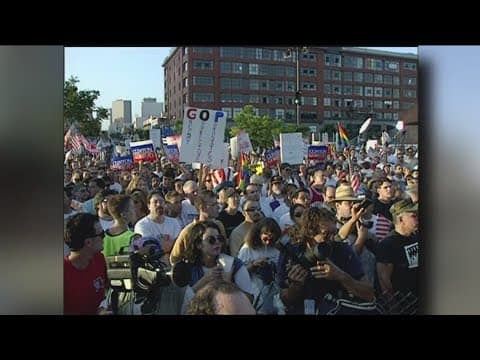 1996 RNC in San Diego after terrorist attack at Atlanta Olympics