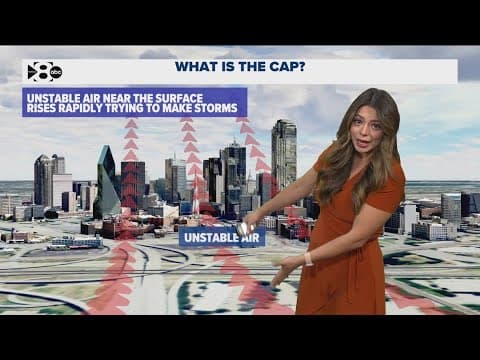 DFW weather: Why 'the cap' will determine storm coverage