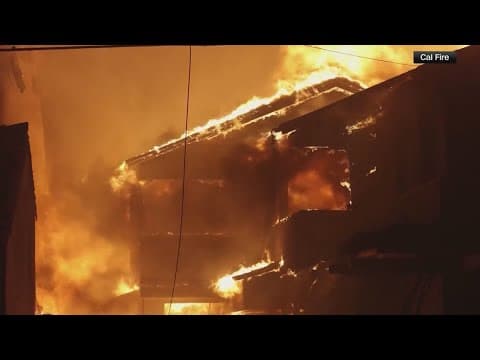 California faces another dangerous day as fires continue to spread