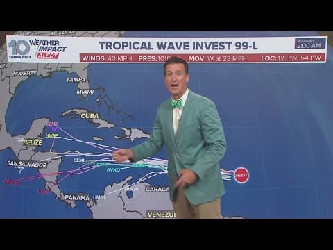 10 Tampa Bay Tropics: Sunday, August 24, 2025