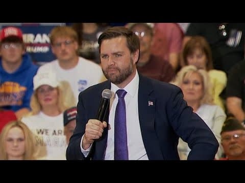 JD Vance full town hall in Bedford, PA (Oct. 30, 2024)