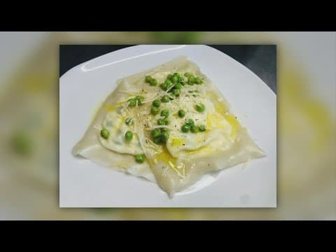 Brittany’s Bites: Lemon pea ricotta ravioli with butter sauce
