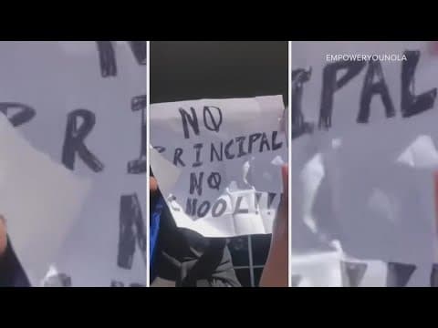 Westbank students stage walkout