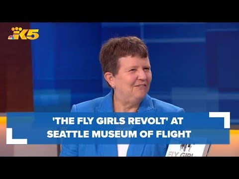 Retired USAF colonel, author shares 'The Fly Girls Revolt' at Seattle Museum of Flight
