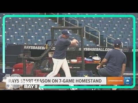 How the Tampa Bay Rays are prepared for Opening Day