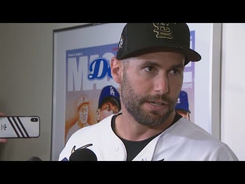 Paul Goldschmidt talks to media after 2022 All-Star Game