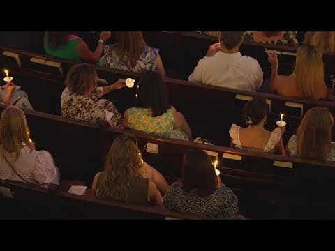 Candlelight vigil held for Texas flood victims