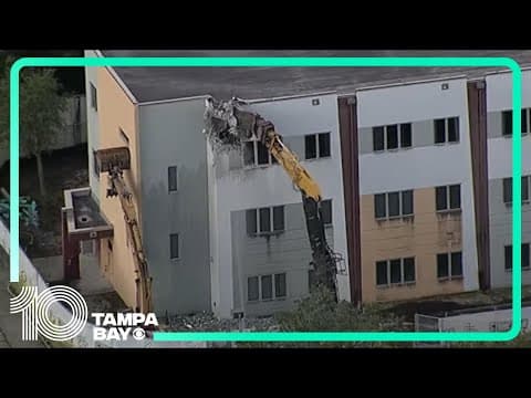 Demolition underway of Parkland school building where 17 died in 2018 massacre