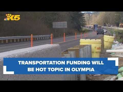 Lawmakers to tackle transportation project funding during upcoming session