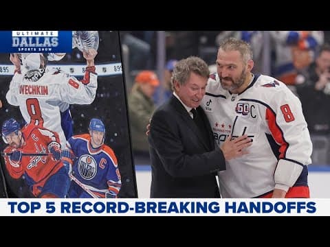 Top 5 Iconic Record-Breaking "Handoffs" | Ultimate Dallas Sports Show