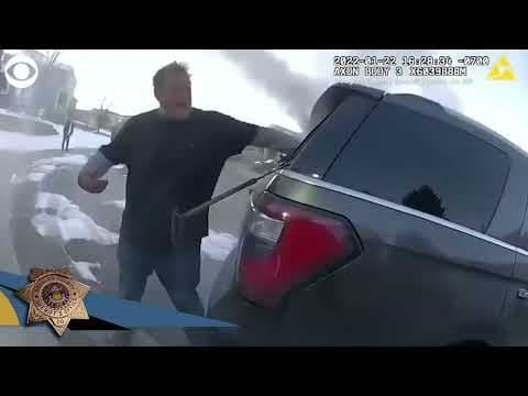 Sheriff's deputy saves dog from burning vehicle in Colorado