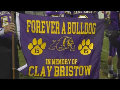 East Knox High School pays tribute to Clay Bristow II