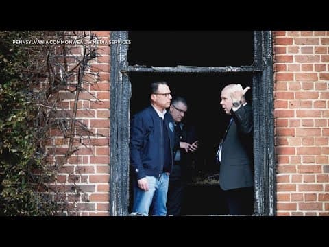 Man suspected of setting fire at Pennsylvania Gov. Josh Shapiro's home planned to beat him with a ha