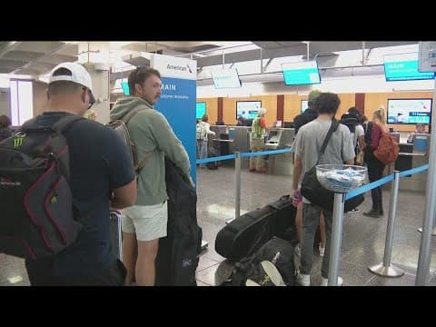 Tropical Storm Hilary leads to hundreds of flight cancellations