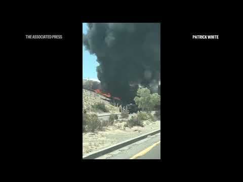 Pilot injured after a military aircraft crashes near international airport in Albuquerque