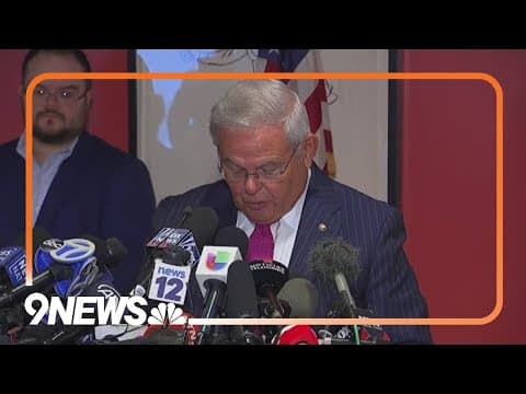 Democratic Sen. Bob Menendez says he'll resign after jury convicts him on federal corruption charges