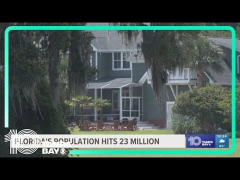 Florida's population tops 23 million