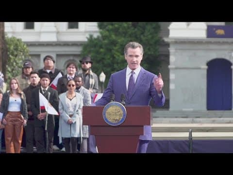 California's Newsom to launch 2nd term with contrast to GOP