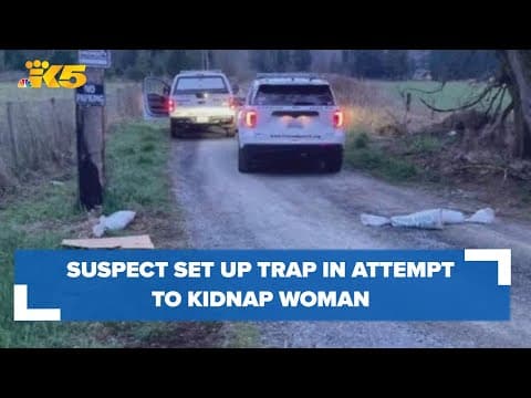 Roy suspect set up trap in attempt to kidnap woman, officers say