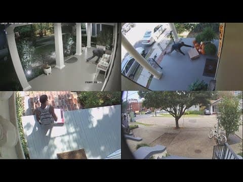 Police warn of porch pirates during holiday gift season