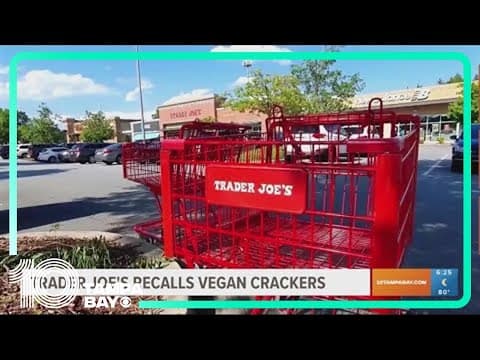 Trader Joe's has recalled these vegan crackers