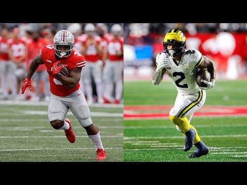 Comparing the Buckeye and Wolverine running games | Ohio State vs Michigan