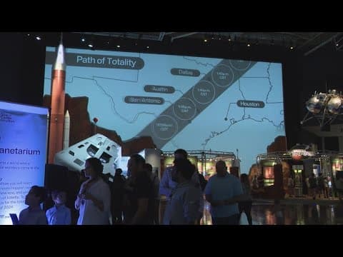 The big eclipse party in town is at Space Center Houston