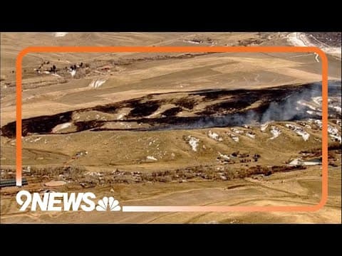 RAW: Wiens Fire burns 150 acres in Douglas County