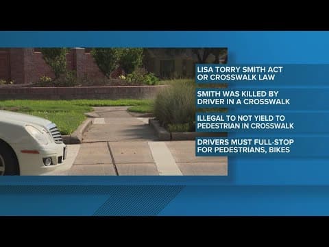 Fort Bend County investigators out to enforce crosswalk laws as kids head back to school