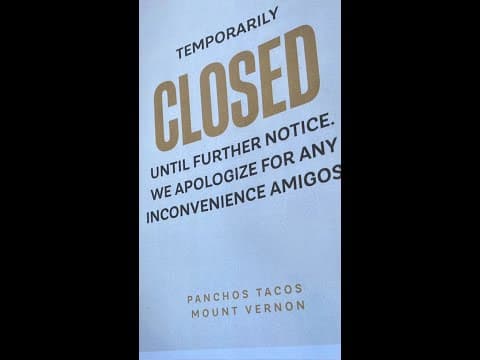 Homeland Security raids Mexican restaurant in Mount Vernon