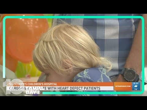 Caregivers reunite with heart defect patients